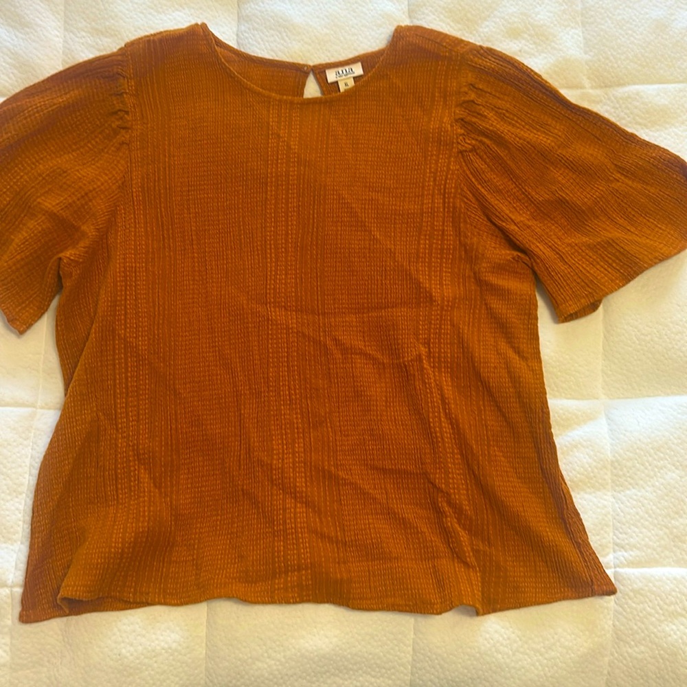 Ana a new approach butterfly sleeve shirt